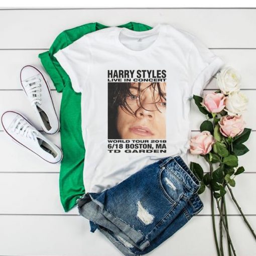 Harry Styles Live in Concert Boston t shirt RJ22