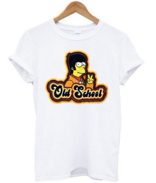 Old School Homer Simpson Funny t shirt RJ22