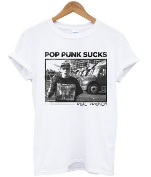 Pop Punk Sucks Real Friends t shirt RJ22