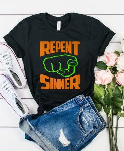 REPENT SINNER Punch t shirt RJ22