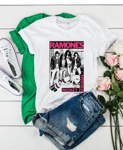 Ramones Rocket To Russia t shirt RJ22