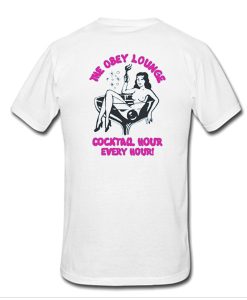 The Obey Lounge Cocktail t shirt RJ22