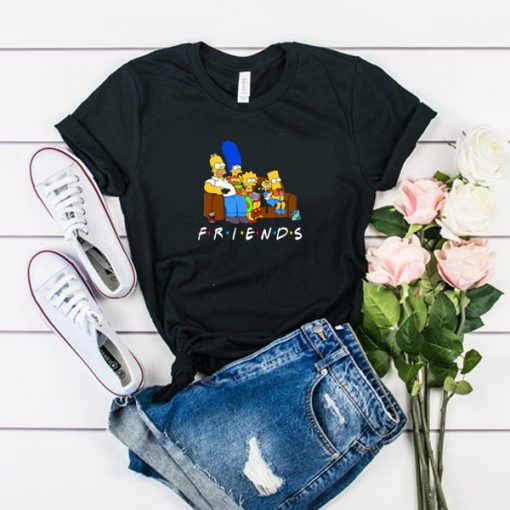 The Simpsons Friends t shirt RJ22