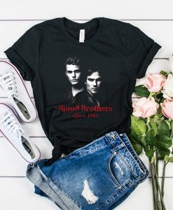 vampire diaries blood brothers t shirt RJ22