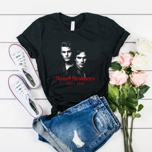 vampire diaries blood brothers t shirt RJ22