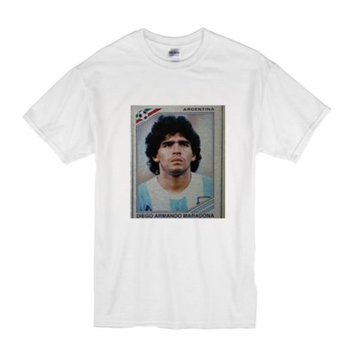 Diego Maradona Argentina tshirt RJ22