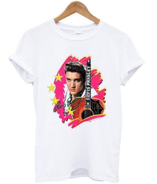 Elvis Presley The King Vintage With Guitar t shirt RJ22