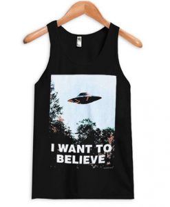 Josh Dun I Want To Believe UFO Tank Top RJ22