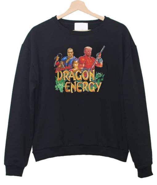 Kanye West Donald Trump Double Dragon Energy Sweatshirt RJ22