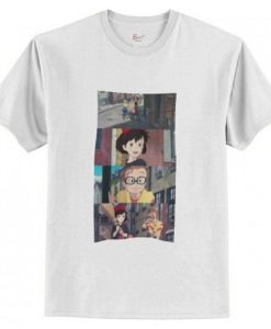 Kiki’s Delivery Service Tower Collage t shirt RJ22