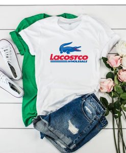 Lacostco Funny Costco Lacoste Parody Graphic t shirt RJ22