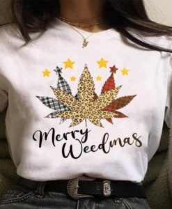 Merry Weedmas t shirt RJ22
