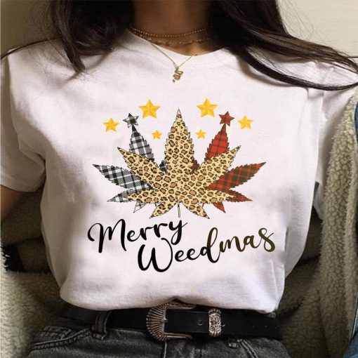 Merry Weedmas t shirt RJ22