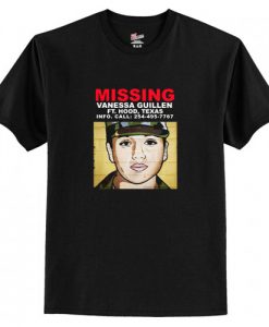 Missing Vanessa Guillen Mural t shirt RJ22