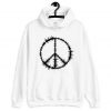 Peace Sign Sound Waves Hoodie RJ22