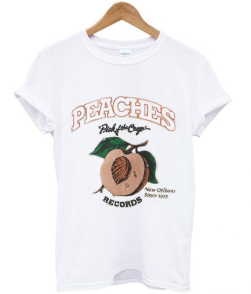 Peaches Records t shirt RJ22