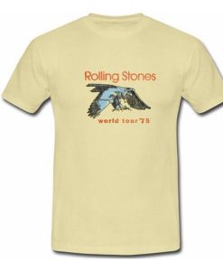 Rolling Stones World Tour 75 t shirt RJ22