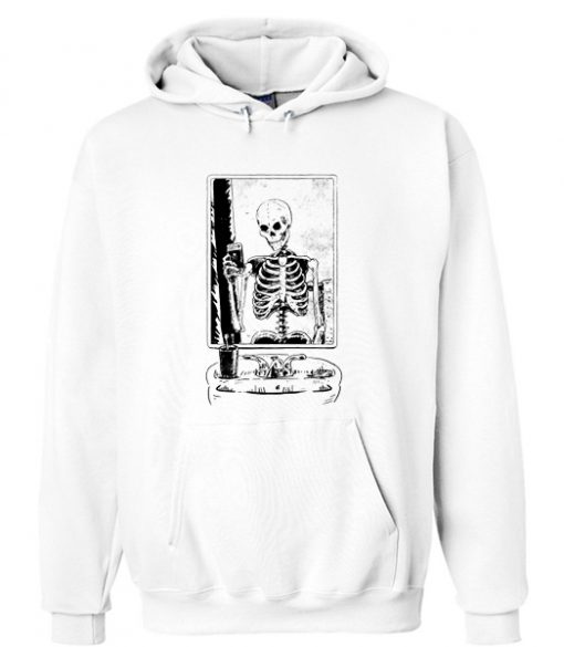 SKELFIE Skeleton taking a Selfie Hoodie RJ22