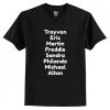 Say Their Names – Black Lives Matter t shirt RJ22