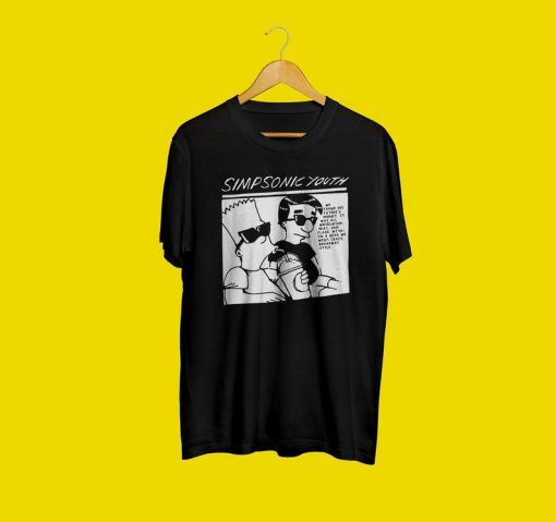 Simpsonic Youth – The Simpsons X Sonic Youth t shirt RJ22