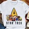 Snoopy The Peanuts Family Mashup Star Trek t shirt RJ22