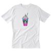 Unicorn Starbucks Sticker t shirt RJ22