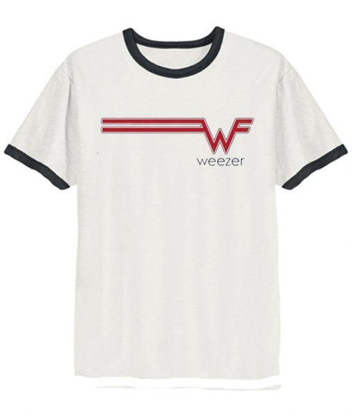 Weezer Logo Ringer T-shirt RJ22