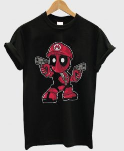 deadpool mario t shirt RJ22