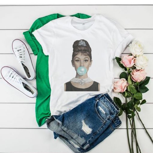 Audrey Hepburn Bubble t shirt RJ22