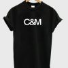 C&M Logo t shirt RJ22