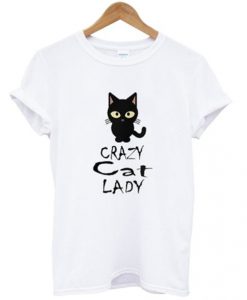 Crazy Cat Lady Graphic t shirt RJ22