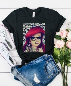 Goth Disney Princess Ariel t shirt RJ22