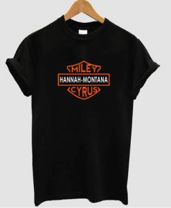 Miley Cyrus Hannah Montana Logo t shirt RJ22