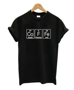 Periodic Table Barista t shirt RJ22