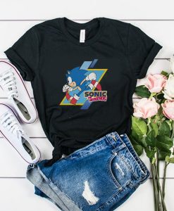 Sonic The Hedgehog Running t shirt RJ22