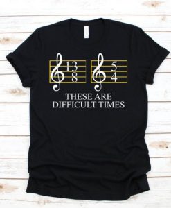 These are Difficult Times t shirt RJ22