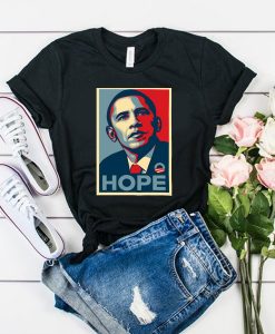 US President Barack Obama Hope t shirt RJ22