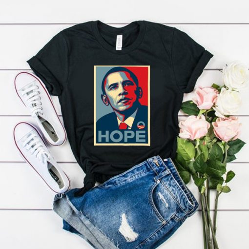 US President Barack Obama Hope t shirt RJ22