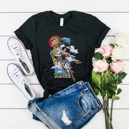 Wonder Woman 1984 Fight In Flight Girls t shirt RJ22