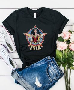 Wonder Woman 1984 Here To Save The Day Girls t shirt RJ22