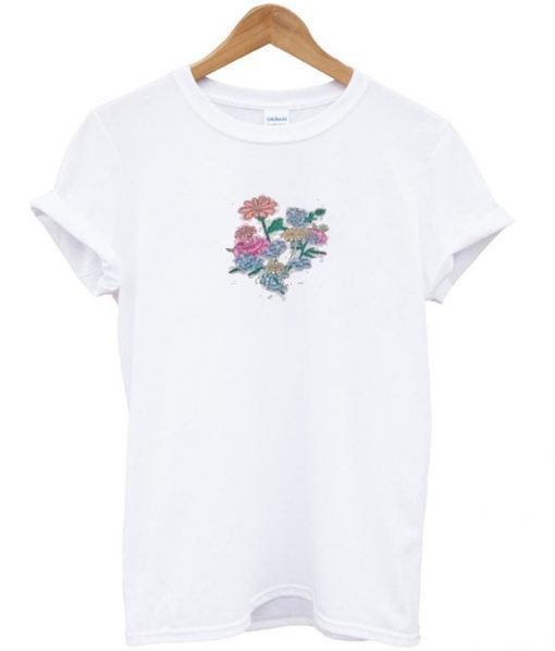 flowers t shirt RJ22