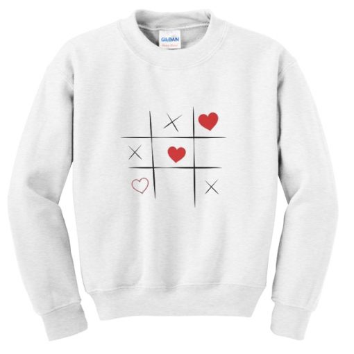 game heart sweatshirt RJ22