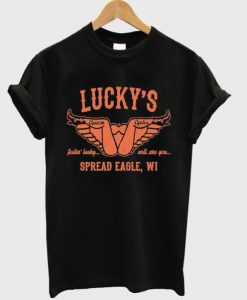 lucky’s spread eagle t shirt RJ22