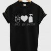 peace love sanitize t shirt RJ22