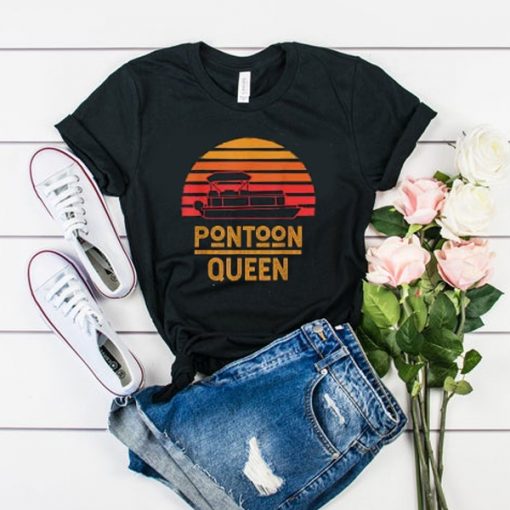 pontoon queen t shirt RJ22