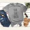 tax the rich t shirt RJ22