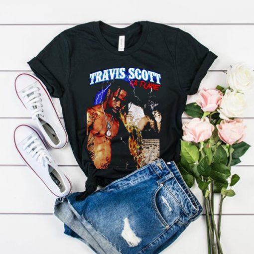 travis scott la flame t shirt RJ22