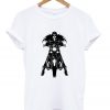 woman motorcycle biker t shirt RJ22