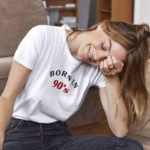 BORN IN 90'S t shirt RJ22