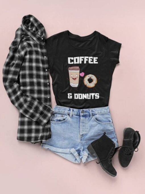 Coffee & Donuts t shirt RJ22